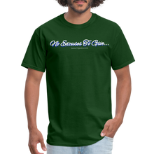 Load image into Gallery viewer, No Excuses To Give Unisex Classic T-Shirt - forest green