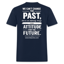 Load image into Gallery viewer, Change Your Attitude T-Shirt - navy