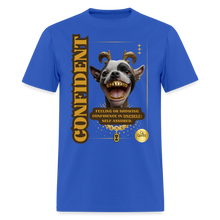 Load image into Gallery viewer, Confident T-Shirt - royal blue
