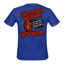 Load image into Gallery viewer, It's In Me Moisture Wicking Performance T-Shirt - royal blue