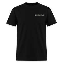 Load image into Gallery viewer, Believe T-Shirt (White Outline) - black