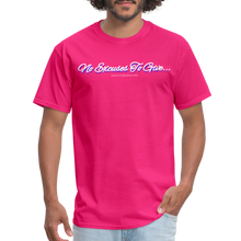 Load image into Gallery viewer, No Excuses To Give Unisex Classic T-Shirt - fuchsia
