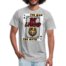 Load image into Gallery viewer, The Legend Jersey T-Shirt (Soft Tee) - heather gray