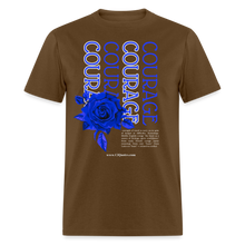 Load image into Gallery viewer, Courage Unisex T-Shirt - brown