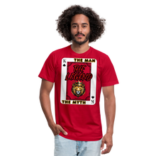 Load image into Gallery viewer, The Legend Jersey T-Shirt (Soft Tee) - red