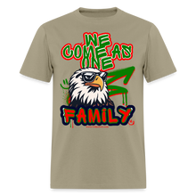 Load image into Gallery viewer, Family 2 T-Shirt (Green Accent) - khaki