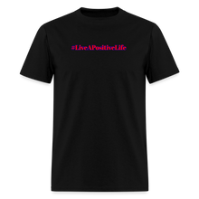 Load image into Gallery viewer, Positive Life T-Shirt (Red, White, & Blue) - black