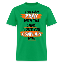 Load image into Gallery viewer, You Can Pray Unisex T-Shirt (Black Print) - bright green