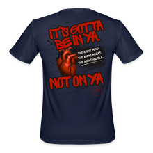 Load image into Gallery viewer, It's In Me Moisture Wicking Performance T-Shirt - navy