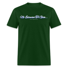 Load image into Gallery viewer, No Excuses To Give Unisex Classic T-Shirt - forest green