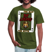Load image into Gallery viewer, The Legend Jersey T-Shirt (Soft Tee) - olive