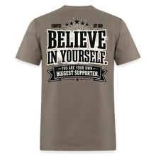 Load image into Gallery viewer, Believe T-Shirt (White Outline) - safari