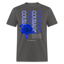 Load image into Gallery viewer, Courage Unisex T-Shirt - charcoal