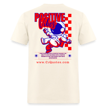 Load image into Gallery viewer, Positive Life T-Shirt (Red, White, & Blue) - sweet cream heather