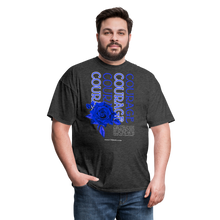 Load image into Gallery viewer, Courage Unisex T-Shirt - heather black