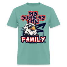 Load image into Gallery viewer, Family 1 T-Shirt (Navy Blue Base) - aquatic