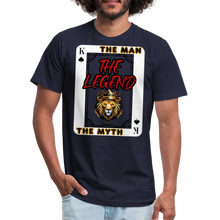 Load image into Gallery viewer, The Legend Jersey T-Shirt (Soft Tee) - navy