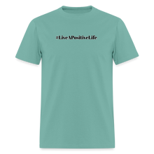 Load image into Gallery viewer, Positive Vibes T-Shirt (Gray Outline) - aquatic