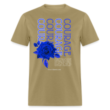 Load image into Gallery viewer, Courage Unisex T-Shirt - khaki