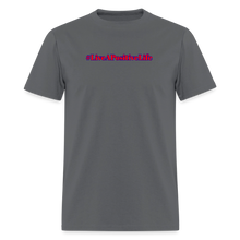 Load image into Gallery viewer, Positive Life T-Shirt (Red, White, & Blue) - charcoal