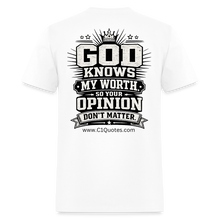 Load image into Gallery viewer, God Knows T-Shirt - white