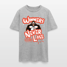 Load image into Gallery viewer, Winners Never Lose T-Shirt - heather gray