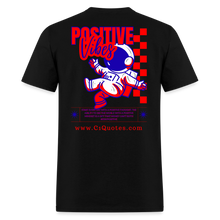 Load image into Gallery viewer, Positive Life T-Shirt (Red, White, & Blue) - black