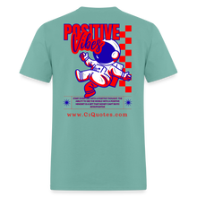 Load image into Gallery viewer, Positive Life T-Shirt (Red, White, & Blue) - aquatic
