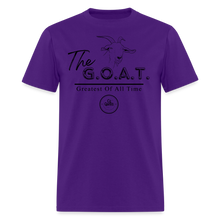 Load image into Gallery viewer, GOAT Unisex Classic T-Shirt (Black Print) - purple