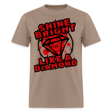 Load image into Gallery viewer, Shine Bright T-Shirt - brown savana