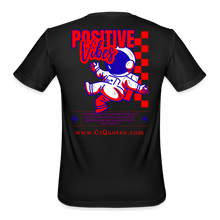 Load image into Gallery viewer, Positive Life Moisture Wicking Performance T-Shirt - black