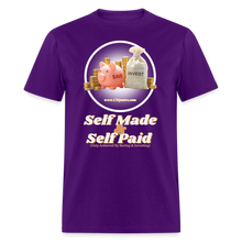 Load image into Gallery viewer, Saving & Investing Unisex Classic T-Shirt - purple