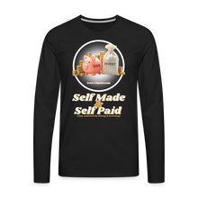 Load image into Gallery viewer, Savings & Investing Men's Premium Long Sleeve T-Shirt - black