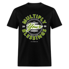 Load image into Gallery viewer, Multiply Unisex Classic T-Shirt (White Outline) - black
