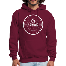 Load image into Gallery viewer, Never Doubt Hoodie (White Print) - burgundy