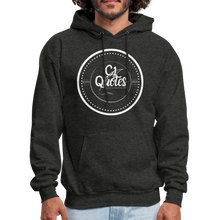 Load image into Gallery viewer, Never Doubt Hoodie (White Print) - charcoal grey
