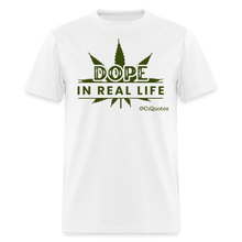 Load image into Gallery viewer, Dope Unisex Classic T-Shirt (White Outline) - white
