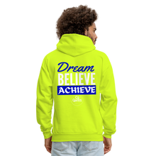 Load image into Gallery viewer, Dream Men's Hoodie - safety green