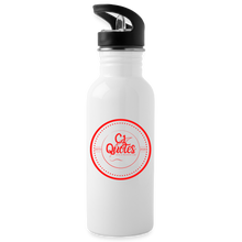 Load image into Gallery viewer, Learn Water Bottle - white