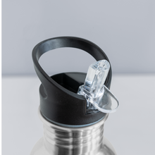 Load image into Gallery viewer, Learn Water Bottle - silver