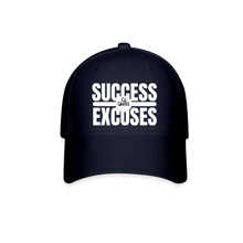 Load image into Gallery viewer, Success Over Excuses Baseball Cap - navy
