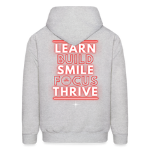 Load image into Gallery viewer, Learn Build Men's Hoodie - ash