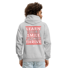 Load image into Gallery viewer, Learn Build Men's Hoodie - ash