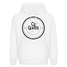 Load image into Gallery viewer, Work Hard Play Hard Men's Hoodie - white