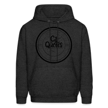 Load image into Gallery viewer, Work Hard Play Hard Men's Hoodie - charcoal grey