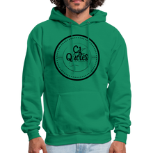 Load image into Gallery viewer, Work Hard Play Hard Men's Hoodie - kelly green