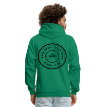 Load image into Gallery viewer, Work Hard Play Hard Men's Hoodie - kelly green