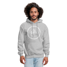 Load image into Gallery viewer, Be The Change Men's Hoodie (Red Line) - heather gray