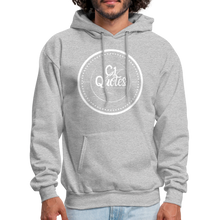 Load image into Gallery viewer, Be The Change Men's Hoodie (Red Line) - heather gray