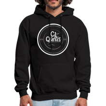 Load image into Gallery viewer, Success Over Excuses Men's Hoodie (White Print) - black